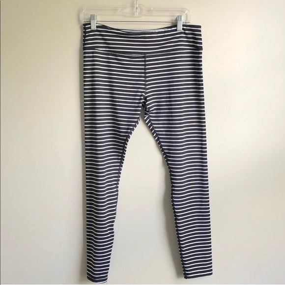 White Striped Leggings | Poshmark